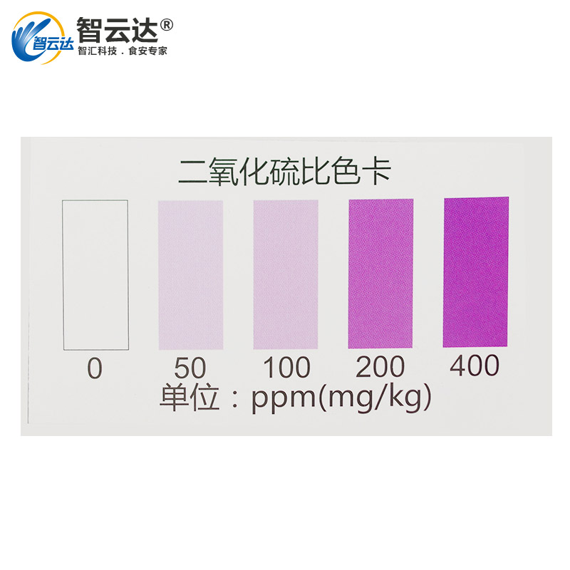 食品二氧化硫检测试剂盒枸杞燕窝等有硫磺熏过处理快速检测（20次家庭装）